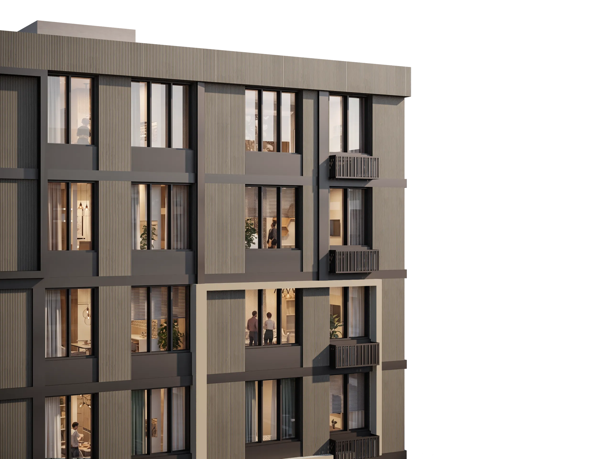 Фасад EASTOWN